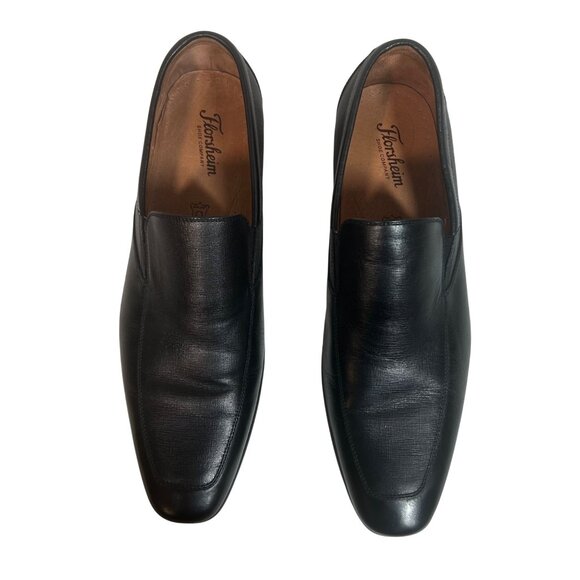 Florsheim Black Leather Slip-On Dress Shoes Mens Size 13D Flexsole Comfort Sole main image 5